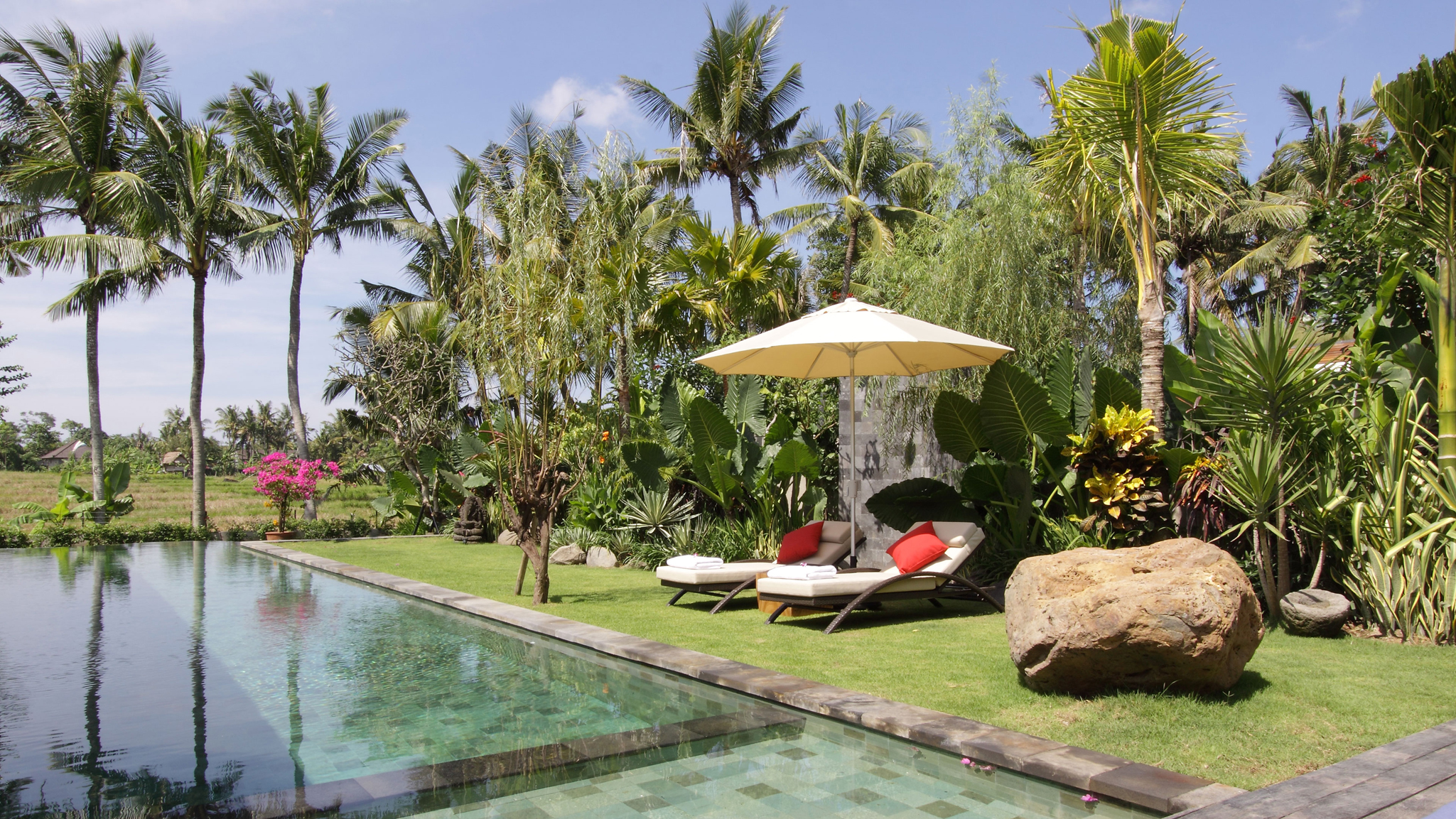 Villa Sarasvati - Cool pool area Villa Sarasvati - Cool pool area
